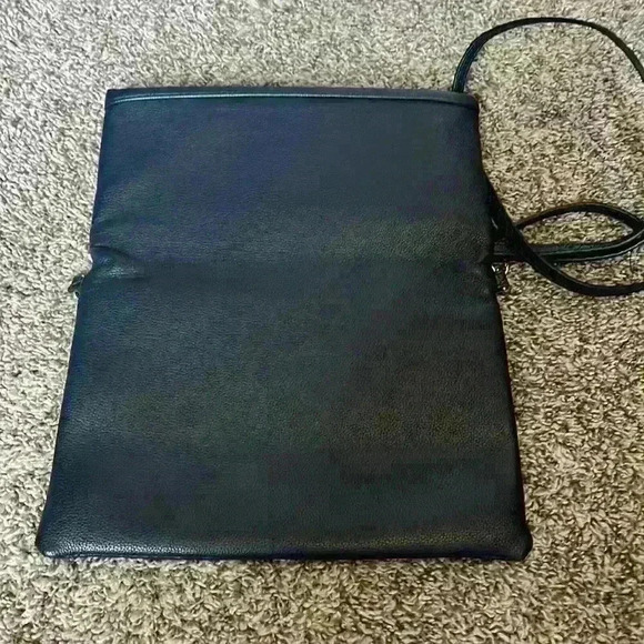 Gigi New York Fold Over Clutch Navy Blue GiGi New York - Picture 4 of 6